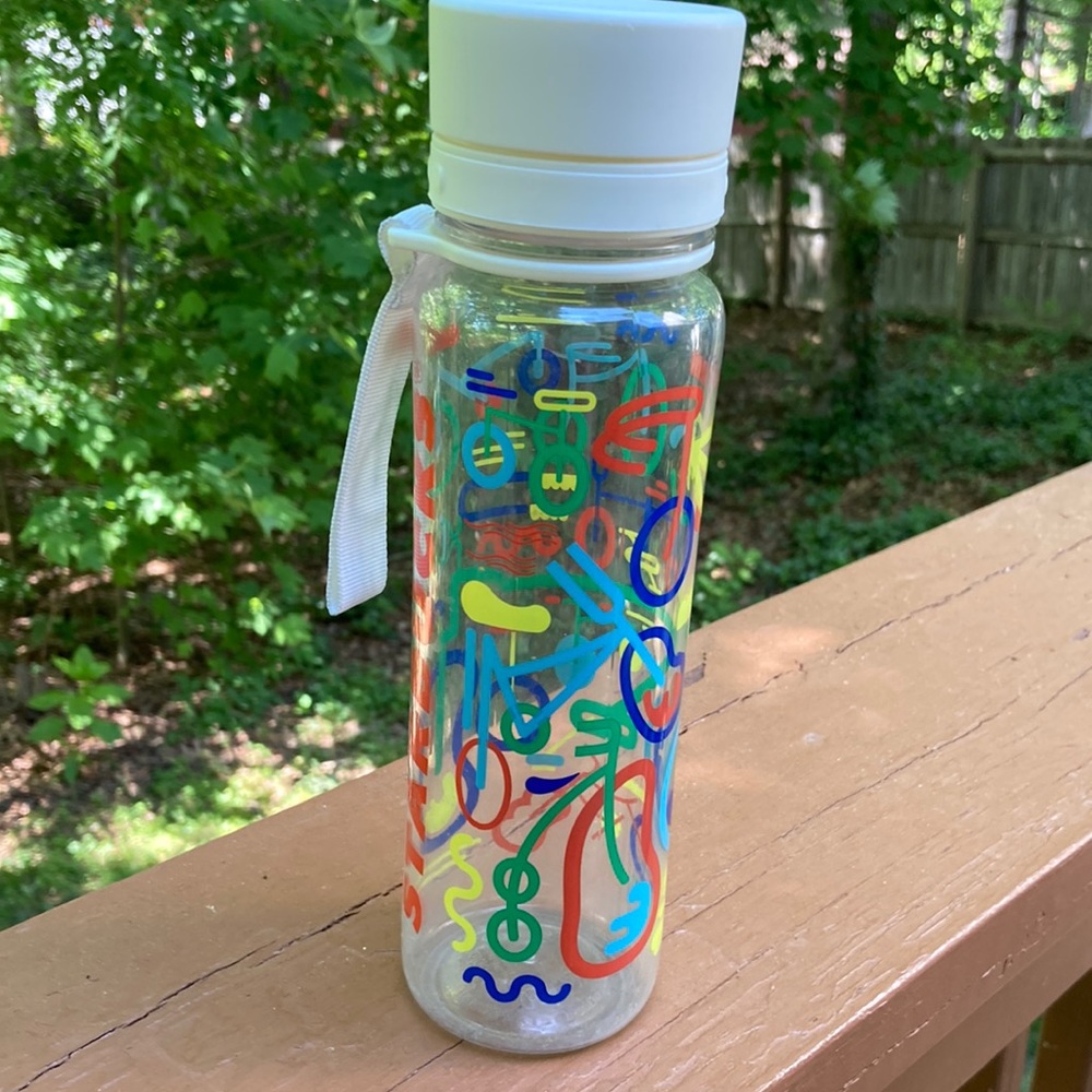 Starbucks bicycle water bottle